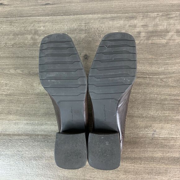 Naturalizer Womens Mules Shoes Leather Size 7.5 M Brown Slide Slip On - Picture 10 of 10